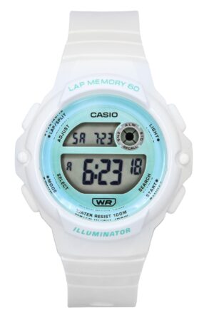 Casio Standard Digital White Resin Strap Quartz LWS-1200H-7A3V 100M Women's Watch