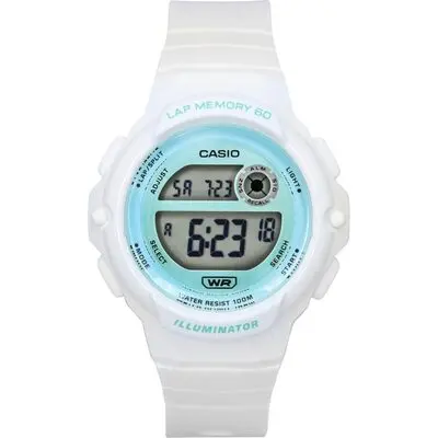 Casio Standard Digital White Resin Strap Quartz LWS-1200H-7A3V 100M Women's Watch