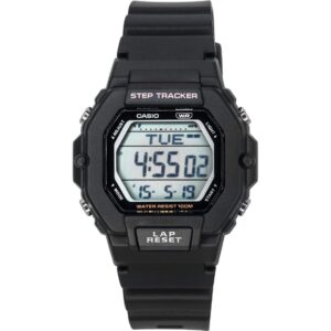 Casio Standard Digital Black Resin Strap Quartz LWS-2200H-1A 100M Unisex Watch