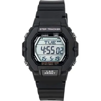 Casio Standard Digital Black Resin Strap Quartz LWS-2200H-1A 100M Unisex Watch