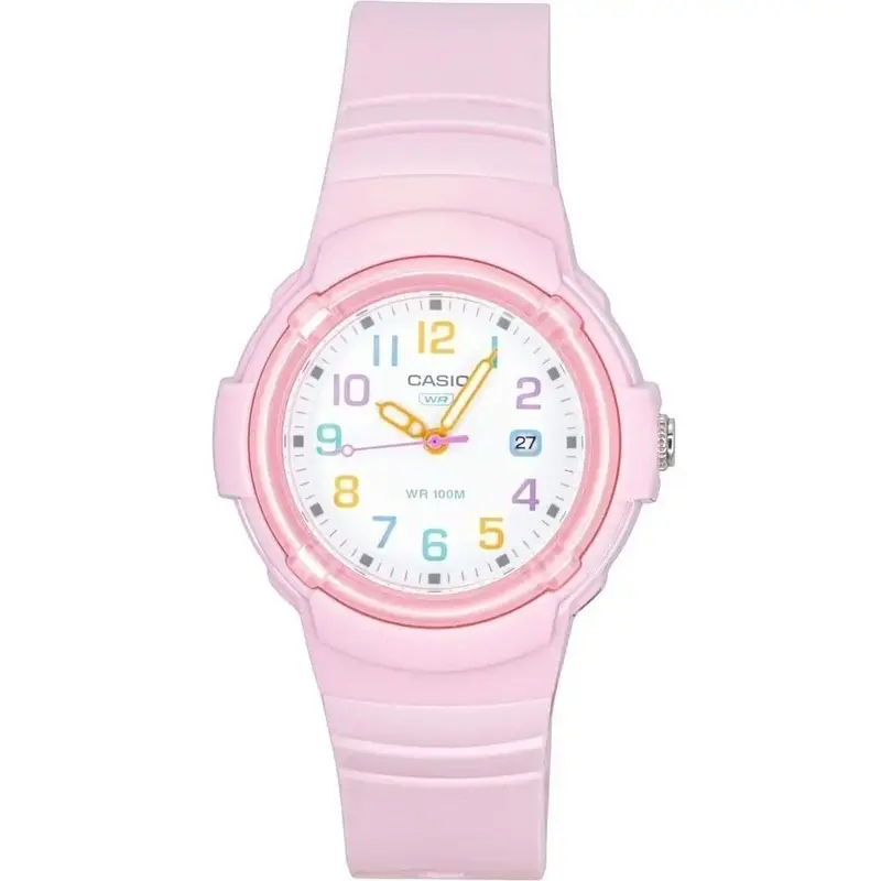 Casio Analog Bio-Based Resin Strap White Dial Quartz LX-800H-4AV 100M Women's Watch