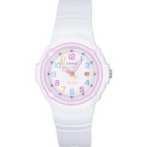 Casio Analog Bio-Based Resin Strap White Dial Quartz LX-800H-7A1V 100M Women's Watch