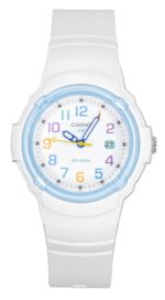 Casio Analog Bio-Based Resin Strap White Dial Quartz LX-800H-7A2V 100M Women's Watch
