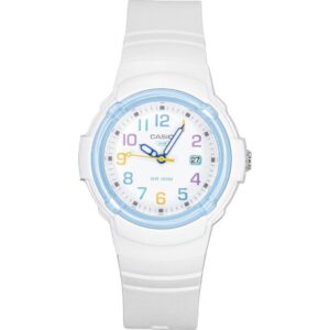 Casio Analog Bio-Based Resin Strap White Dial Quartz LX-800H-7A2V 100M Women's Watch