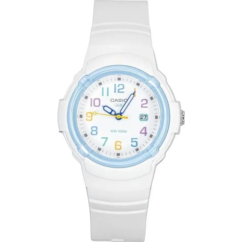 Casio Analog Bio-Based Resin Strap White Dial Quartz LX-800H-7A2V 100M Women's Watch