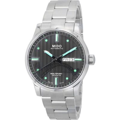 Mido Multifort IBA Limited Edition Anthracite Dial Automatic M005.430.11.061.81 M0054301106181  100M Mens Watch