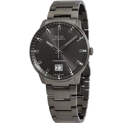 Mido Commander Big Date Stainless Steel Anthracite Dial Automatic M021.626.33.061.00 Men's Watch