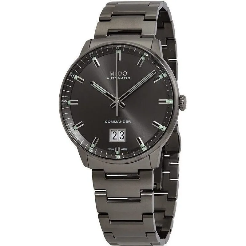 Mido Commander Big Date Stainless Steel Anthracite Dial Automatic M021.626.33.061.00 Men's Watch