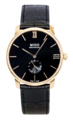 Mido Baroncelli Limited Edition Leather Black Dial Automatic M037.405.36.050.00 Men's Watch
