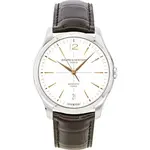 Baume & Mercier Clifton Leather Strap Off White Dial Automatic M0A10773 Men's Watch
