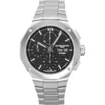 Baume & Mercier Riviera Chronograph Stainless Steel Black Dial Automatic M0A10825 100M Men's Watch