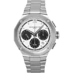 Baume & Mercier Riviera Chronograph Stainless Steel White Dial Automatic M0A10827 100M Men's Watch