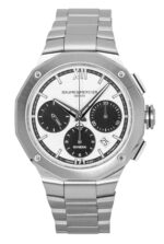 Baume & Mercier Riviera Chronograph Stainless Steel White Dial Automatic M0A10827 100M Men's Watch