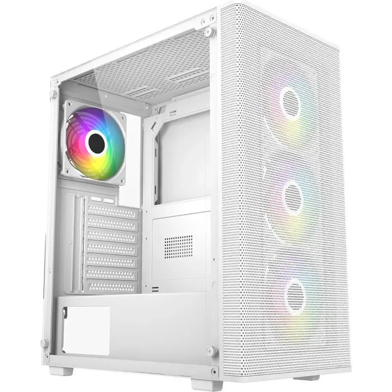 FSP M220 ATX Mid Tower Gaming Chassis - White