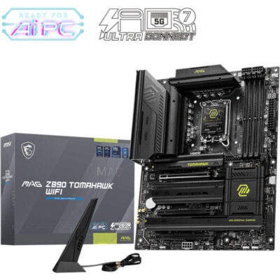 MSI MAG Z890 TOMAHAWK WIFI Intel LGA1851 ATX Gaming Motherboard
