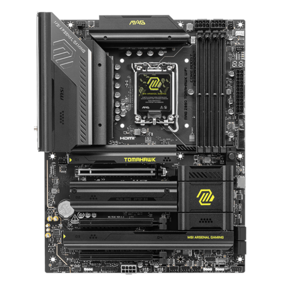 MSI MAG Z890 TOMAHAWK WIFI Intel LGA1851 ATX Gaming Motherboard 2 MSI MAG Z890 TOMAHAWK WIFI Intel LGA1851 ATX Gaming Motherboard - Image 2