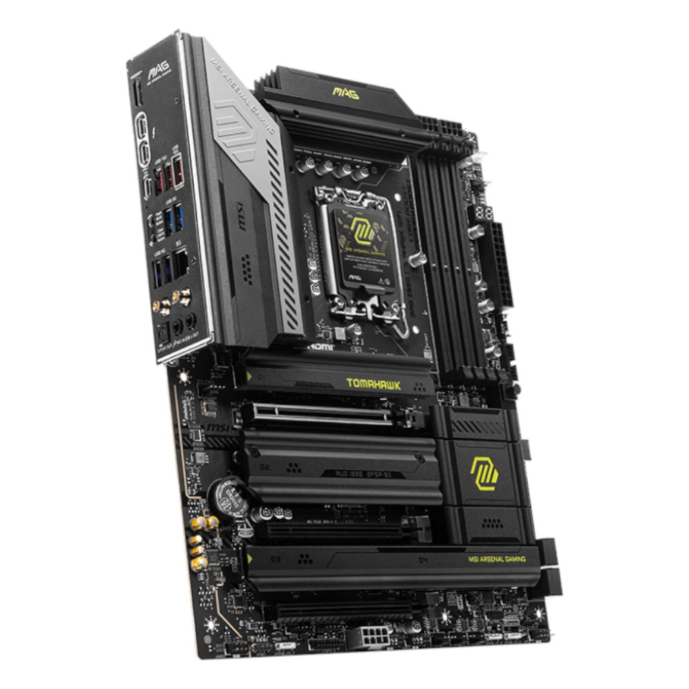 MSI MAG Z890 TOMAHAWK WIFI Intel LGA1851 ATX Gaming Motherboard 4 MSI MAG Z890 TOMAHAWK WIFI Intel LGA1851 ATX Gaming Motherboard - Image 4