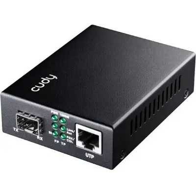 Cudy Fibre to Gigabit Ethernet Media Converter