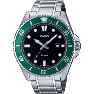 Casio Collection Diver Date 200m - Green (MDV-107D-3AVDF) Men WATCHES