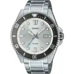 Casio Standard Analog Stainless Steel Silver Dial Quartz MDV-107D-7AV 200M Men's Watch
