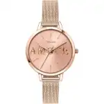 Oui & Me Fleurette Rose Gold Tone Stainless Steel Quartz ME010043 Women's Watch