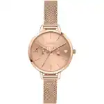 Oui & Me Petite Fleurette Rose Gold Tone Stainless Steel Quartz ME010044 Women's Watch