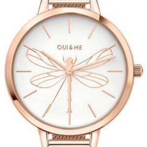 Oui & Me Petite Amourette White Dial Rose Gold Tone Stainless Steel Quartz ME010046 Women's Watch