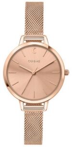 Oui & Me Petite Amourette Rose Gold Tone Stainless Steel Quartz ME010095 Women's Watch