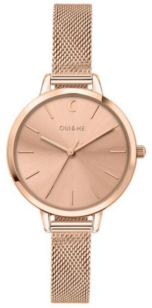 Oui & Me Petite Amourette Rose Gold Tone Stainless Steel Quartz ME010095 Women's Watch
