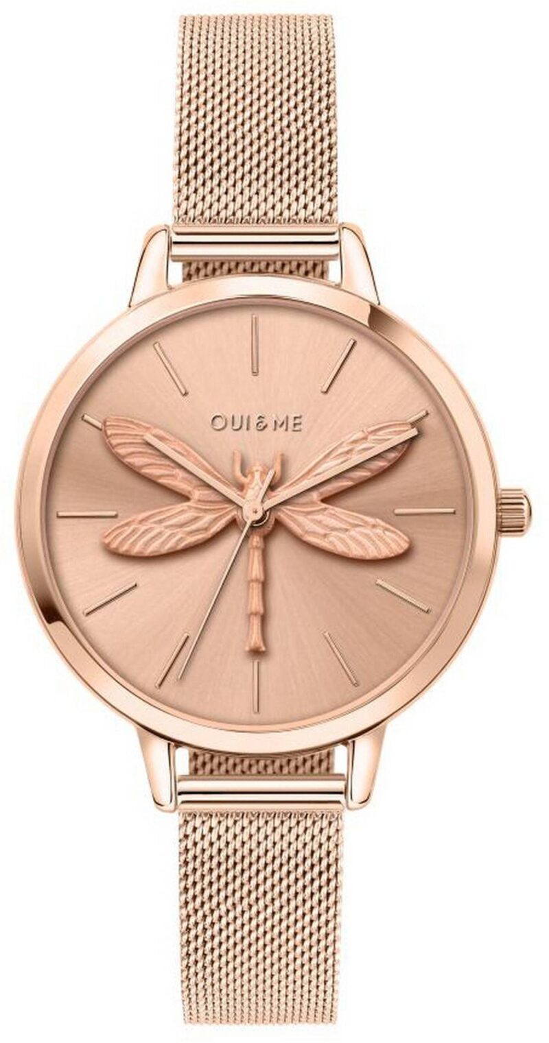 Oui & Me Amourette Rose Gold Tone Stainless Steel Quartz ME010136 Women's Watch