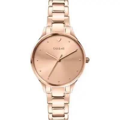 Oui & Me Petite Bichette Rose Gold Tone Stainless Steel Quartz ME010156 Women's Watch