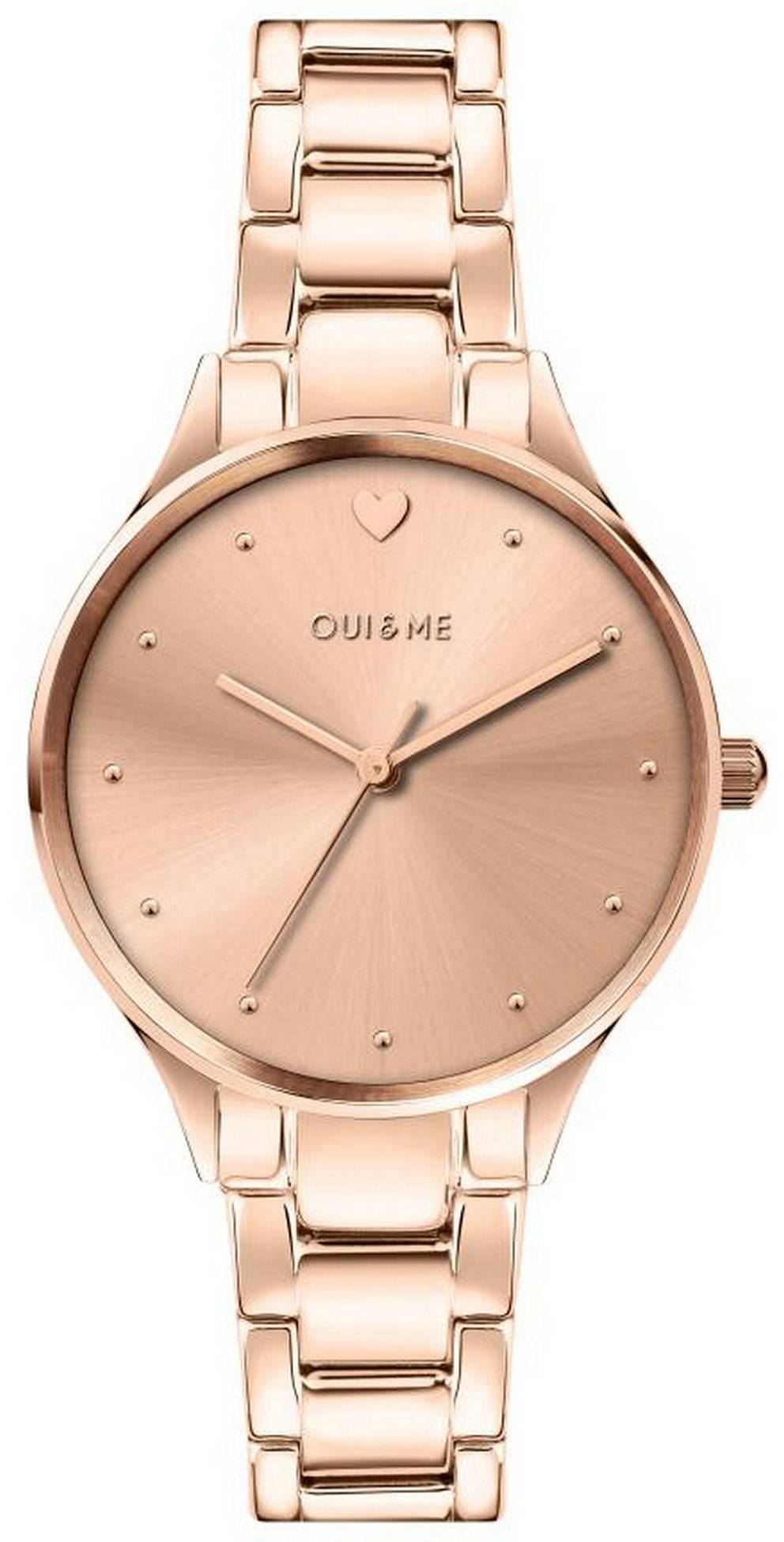 Oui & Me Petite Bichette Rose Gold Tone Stainless Steel Quartz ME010156 Women's Watch 1 Oui & Me Petite Bichette Rose Gold Tone Stainless Steel Quartz ME010156 Women's Watch