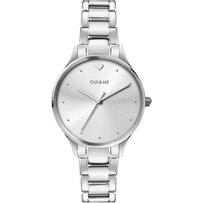 Oui & Me Petite Bichette Silver Dial Stainless Steel Quartz ME010157 Women's Watch