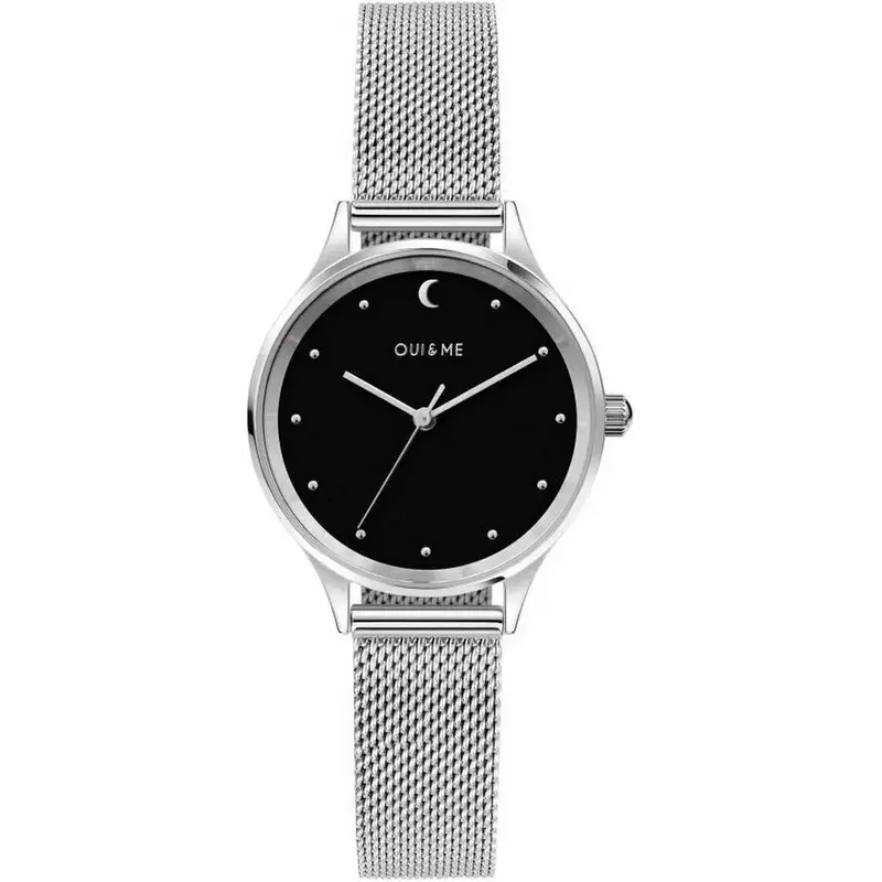 Oui & Me Bichette Black Dial Stainless Steel Quartz ME010172 Women's Watch