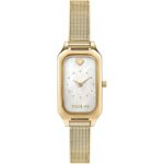Oui & Me Finette White Dial Gold Tone Stainless Steel Quartz ME010198 Women's Watch