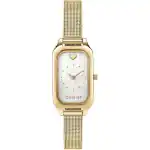 Oui & Me Finette White Dial Gold Tone Stainless Steel Quartz ME010198 Women's Watch