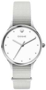 Oui & Me Petite Bichette White Dial Nylon Strap Quartz ME010200 Women's Watch
