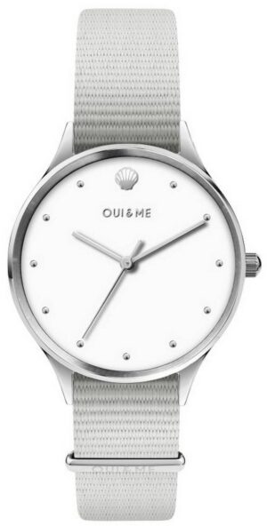 Oui & Me Petite Bichette White Dial Nylon Strap Quartz ME010200 Women's Watch