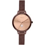 Oui & Me Petite Amourette Rose Gold Sunray Dial Stainless Steel Quartz ME010221 Women's Watch