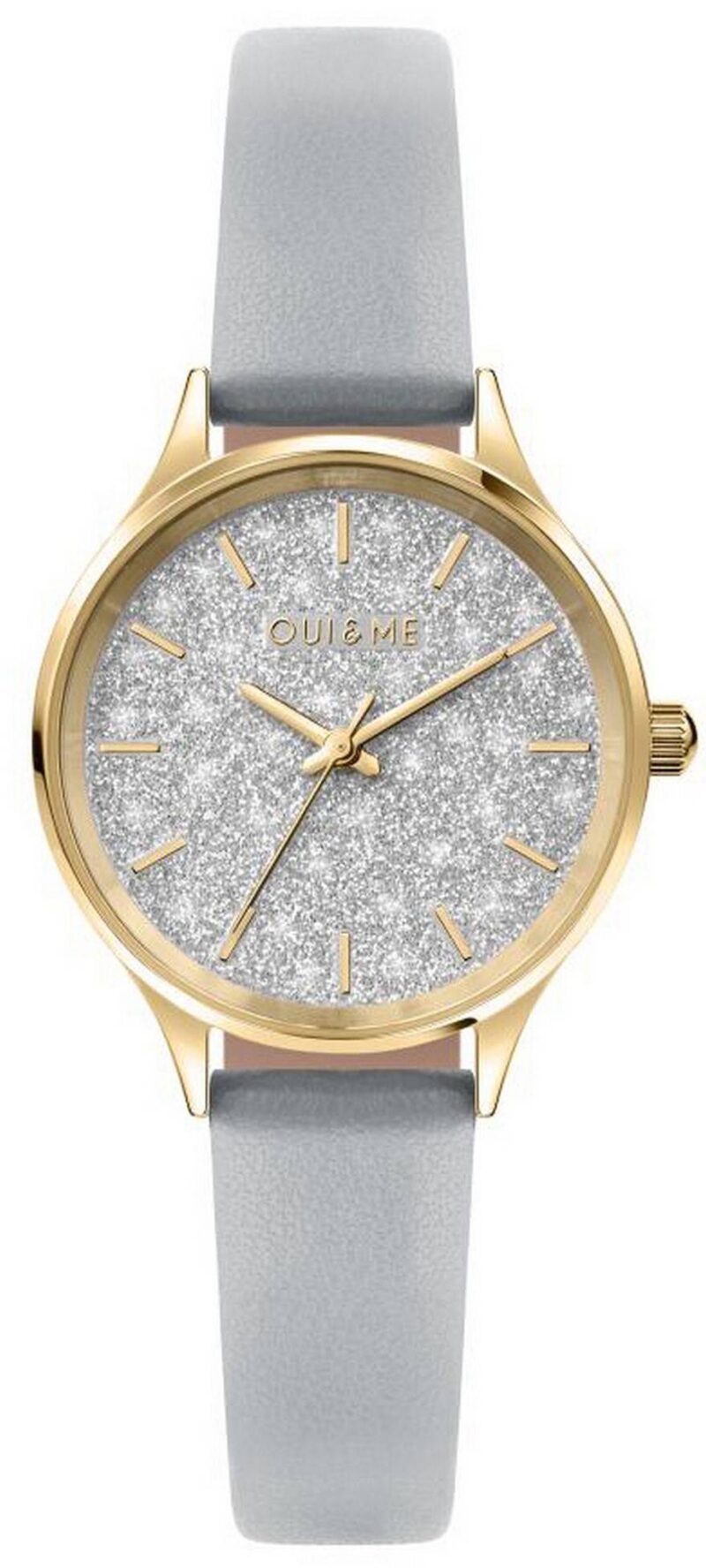 Oui & Me Bichette White Dial Leather Strap Quartz ME010271 Women's Watch