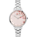 Oui & Me Fleurette Stainless Steel Rose Gold Dial Quartz ME010371 Women's Watch
