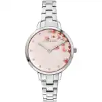 Oui & Me Fleurette Stainless Steel Rose Gold Dial Quartz ME010371 Women's Watch