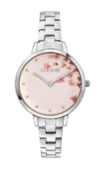 Oui & Me Fleurette Stainless Steel Rose Gold Dial Quartz ME010371 Women's Watch