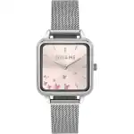 Oui & Me Harmonie Stainless Steel Mesh Rose Gold Dial Quartz ME010385 Women's Watch