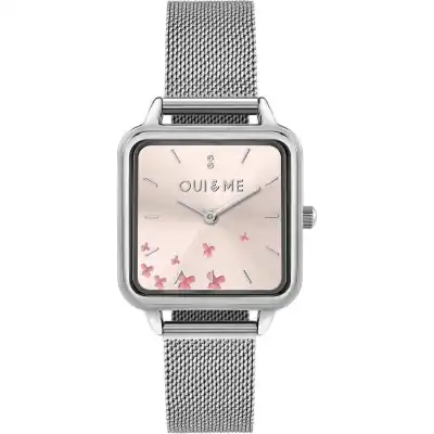 Oui & Me Harmonie Stainless Steel Mesh Rose Gold Dial Quartz ME010385 Women's Watch Oui & Me Harmonie Stainless Steel Mesh Rose Gold Dial Quartz ME010385 Women's Watch
