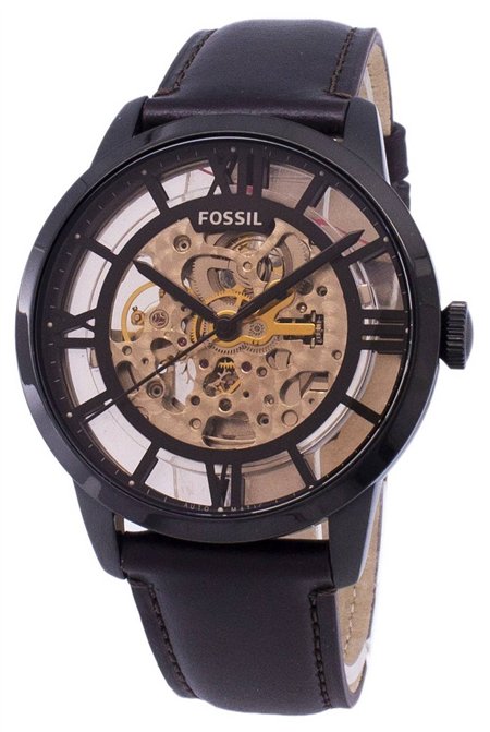 Fossil Townsman Automatic Skeleton Dial ME3098 Men's Watch