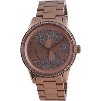 Michael Kors Ritz Diamond Accent Stainless Steel Quartz MK6863 Women's Watch