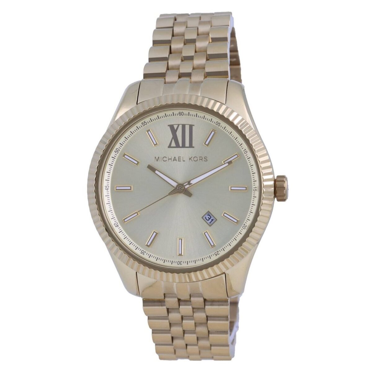 Michael Kors Lexington Gold Dial Quartz MK8857 Men's Watch