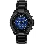 Michael Kors Oversized Sage Chronograph Stainless Steel Blue Dial Quartz MK9193 Men's Watch