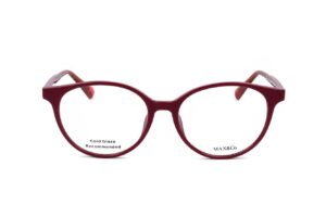 Max & co. Unisex Eyeglasses (MO5053 SHINY RED)